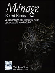 MENAGE FLUTE/ BASS CLARINET/ PIANO cover